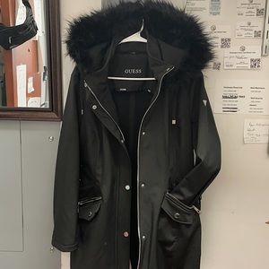 Brand new Black Guess winter coat